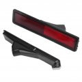 Front Rear Bumper Sidemarker Lamps Reflectors 2pcs Side Marker Light Cover Lens 63141377849 Replacement For E30 E32 E34 318i