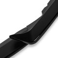 Auto Dynasty 3pcs Stp-style Paintable Front Bumper Lip Spoiler Splitter Body Kit Compatible With Nissan Altima Sedan 2016-2018