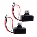 Ukcoco 6 Pcs Light Control Sensor Led Dusk To Dawn Hard-wired Post Eye Outdoor Hard Wireds 120v Photocell Light Button Switch