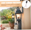 Ukcoco 6 Pcs Light Control Sensor Led Dusk To Dawn Hard-wired Post Eye Outdoor Hard Wireds 120v Photocell Light Button Switch