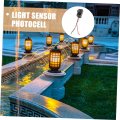 Ukcoco 6 Pcs Light Control Sensor Led Dusk To Dawn Hard-wired Post Eye Outdoor Hard Wireds 120v Photocell Light Button Switch