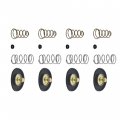 Labwork 4 X Air Cut Off Valve Kit Carburetor Carb Repair Replacement For Honda Cb900 Cb750 Cb650