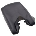 Leather Center Console Lid Armrest Cover Skin Black For Acura Tl 2009 2010 2011 2012 Vegan Scratch Resistant Replacement 