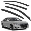 Aintier Side Window Deflectors Sun Rain Guards Set Fit For 2011-2020 Dodge Charger 4 Pcs Black