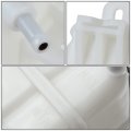 Gm3014131 Factory Style Car Coolant Overflow Reservoir Tank With Cap Compatible Chevy Aveo Aveo5 04-08 White