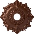 Ekena Millwork Cm18rlcps Riley Ceiling Medallion8 Od X 3 2 Id 1 1 P Copper Penny 