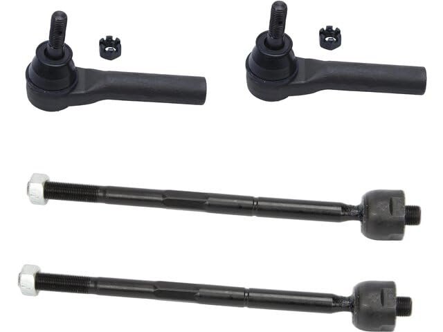 Front Inner And Outer Tie Rod End Kit 4 Piece For 20 2018 Chevy Silverado 1500 4 3l V6 5 V8 6 2l