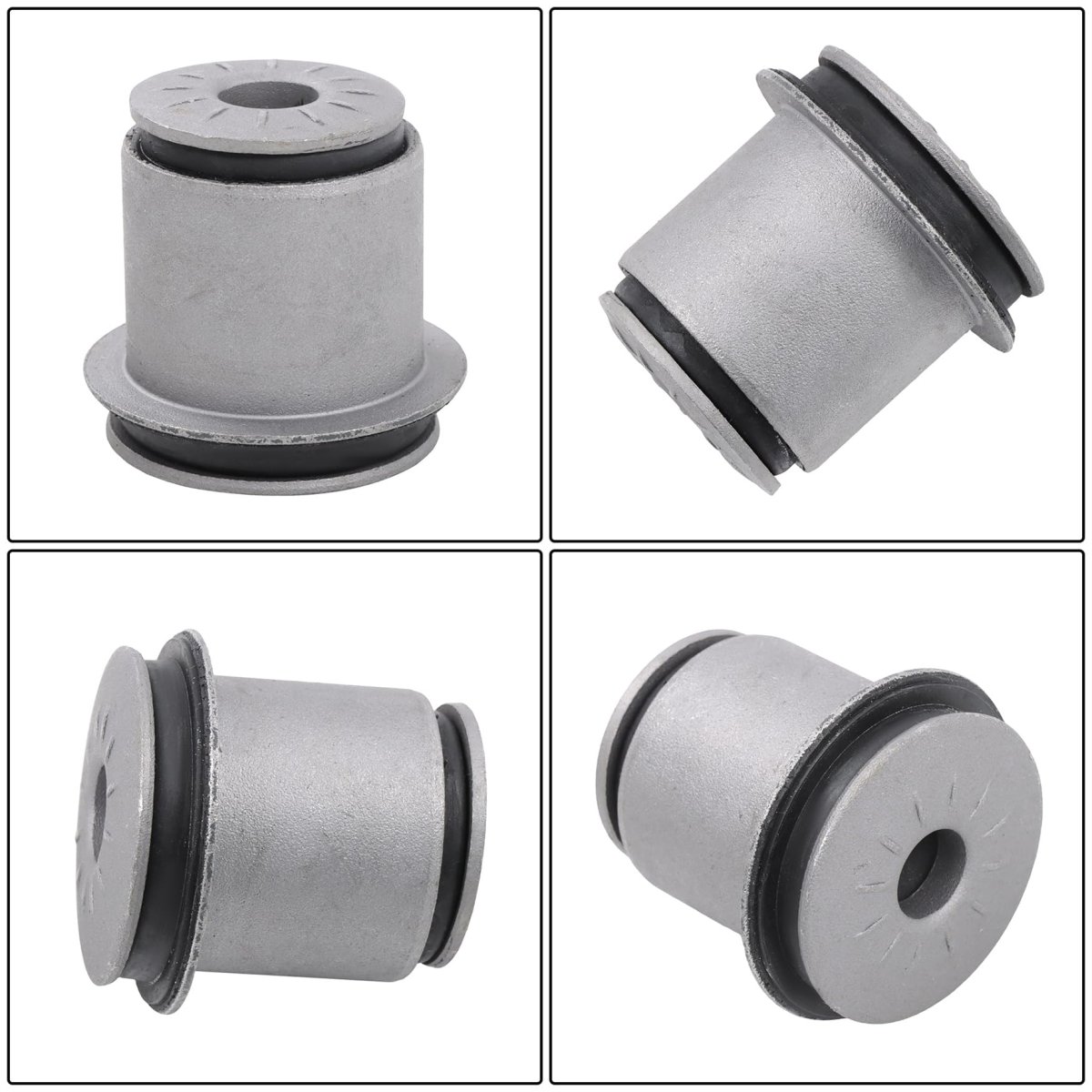 8 Pcs Front Lower And Upper Control Arm Bushing Kit K6658 K6688 For Gmc Sierra 3500 2007 2011 Chevy Express 1500 2003