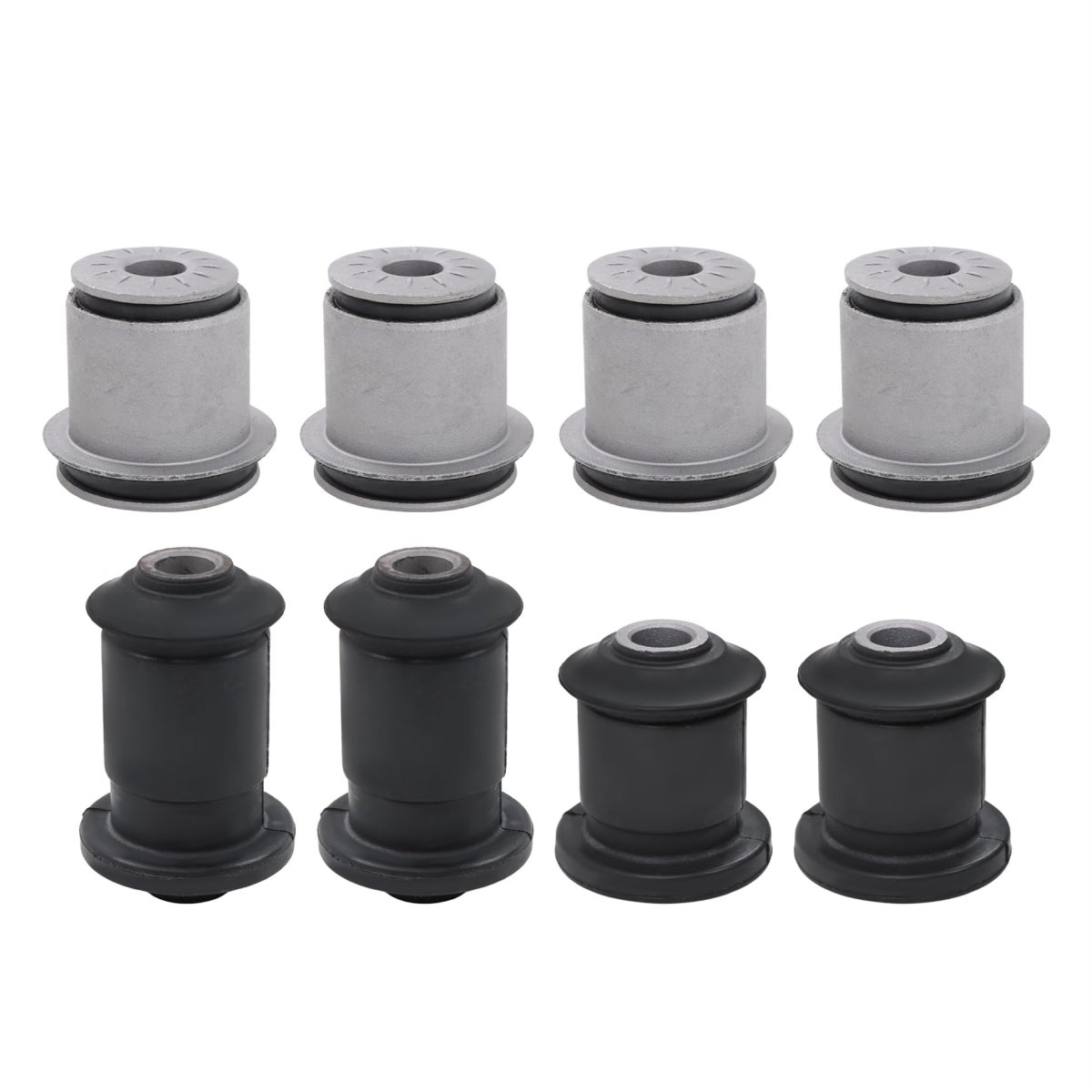 8 Pcs Front Lower And Upper Control Arm Bushing Kit K6658 K6688 For Gmc Sierra 3500 2007 2011 Chevy Express 1500 2003