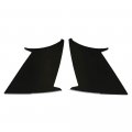 2pc Wing Stabilizer For 2008-2014 Subaru Wrx 2008-2011 Impreza Sti Abs Unpainted Trunk Boot Lip Spoiler 3m Tape Add On By Ikon 