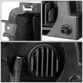 Auto Dynasty Compatible With Chevy Silverado 1500 Pair Of Chrome Housing Smoked Lens Led Fog Light Mounting Kit Switch