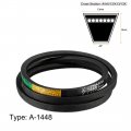 Uxcell A1448 V-belts 1448mm Inner Girth 13mm Top Width 8mm Thickness A-section Rubber Drive Transmission Belt