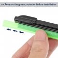 X Autohaux 1pair 24 20 Front Windshield Wiper Blades Set 61610034739 Replace Black For Bmw X5 2007-2012 X6 2008-2012