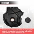 X Autohaux Engine Timing Chain Cover And Crankshaft Oil Seal For Audi A3 A4 A5 A6 Q5 Tt Vw Beetle Cc Eos Gti Jetta Passat