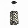 Eurofase Inc 42697-021 Clover 1 Light 8 Inch Aged Silver Outdoor Led Pendant 