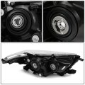Smoked Housing Clear Corner Projector Headlight Head Lamps Tool Kit Compatible With Highlander 11-13