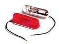 Marker Lamp Thin-line Single Bulb Red 