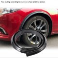 Fender Flares Carbon Fiber Wheel Arch Eyebrows Protect Anti Scratch Pad Car Auto Truck Parts