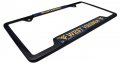 West Virginia University Mountaineers Black License Plate Frame