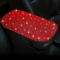 Otostar Bling Car Armrest Cover Luster Crystal Center Console Protector Universal Auto Arm Rest Cushion Pads Interior Decor 