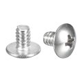 8-32 X 1 4 Truss Head Phillips Machine Screws Full Thread Drive 304 Stainless Steel 18-8 Quantity 100 