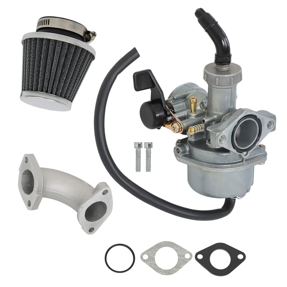 Pz22 Carburetor Replacement For 110cc 125cc Ssr Pit Bike Atv 22mm Carb With Air Filter