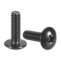10-24 X 5 8 Truss Head Phillips Machine Screws Full Thread Drive 304 Stainless Steel 18-8 Black Oxide Finish Quantity 50 