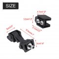 2pcs Hood Latch Bracket Fit For 1997-2006 Wrangler Tj 97-06 Safety Catches Brackets 55176636ad 55395652ac 68038118aa