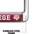 Morehouse College Mascot Full Size Standard License Plate Metal Frame