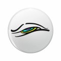 1080 Graphics Mysterious Trippy Moody Eye The Eyes Collection Key Chain Double Sided Stainless Steel Keychain 