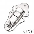Uxcell Box Latch 95mm X 52mm Metal Suitcase Chest Hasp Catch W Screws 8 Sets