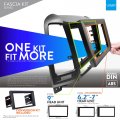 Ugar 7 Inch 9 Compatible For Bmw 3-series E90 91 E92 E93 2004-2012 Radio Stereo Dash Installation Mount Kit