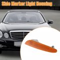 Uxcell Car Markers Accessories Side Marker Light Housing Turn Signal Lamp Cover Assembly No A2118200121 A2118200221 For
