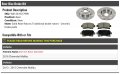 Rear Ceramic Disc Brake Pads And Rotor Kit With Solid Rotors Compatible 2013-2016 Chevy Malibu