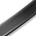 V-style Rear Car Trunk Lid Spoiler Compatible With Honda Civic Sedan 2022-2024 Glossy Black Carbon Fiber