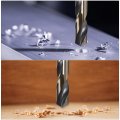 Uxcell Straight Shank Twist Drill Bits 3mm High Speed Steel 4341 With 5 Pcs For Stainless Alloy Metal Plastic Wood