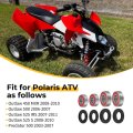 Both Front Wheel Bearing Seal Kits For Polaris Outlaw 450 2008-2010 M-x-r 500 2006-2007 525 Ir-s S 2007-2011 Predator 2003-2007