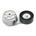 Accessory Belt Tensioner For Chrysler Town And Country 2001 To 2007 Steel Smooth Finish Replacement 4861277ad Part Number