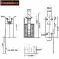 Hwmate Door Drawer Stroke Electronic Assembly Solenoid Dc 12v Locks