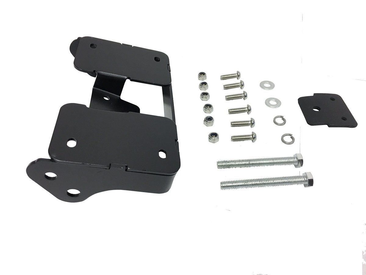 Turn Signal Relocation Kit Lay Down License Plate Mount Dyna 01-earlier