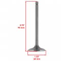 Caltric Intake Valve Kit Compatible With Yamaha 5h0-12111-02-00 11h-12113-00-00 11h-12114-00-00