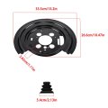 Brake Dust Shield Splash Pair 924-235 Replacement For Ram 1500 2015-2019 Part Number 4779823ac Black Covers
