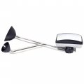 Aintier Hood Tow Mirror Truck Door Fit For 2002-2017 International Harvester Prostar Manual Adjusted Chrome Cap