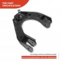 A-premium Front Left Upper Control Arm With Ball Joint Bushing Compatible Chrysler Sebring 1996-2006 Cirrus 1995-2000 Dodge