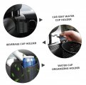 2pcs Cup Holder Car Coasters For Seat Back Organizer Cupholder Water Bottle Mobile Phone Cell In Vehicle Plastic Rack Portable