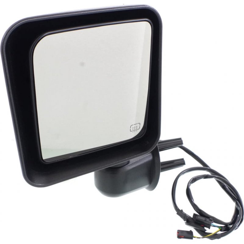 Jeep Wrangler Jk 2015 2016 2017 2018 Door Mirror Driver Side Power Heated Manual Folding Textured 68249847ad 68125585aa
