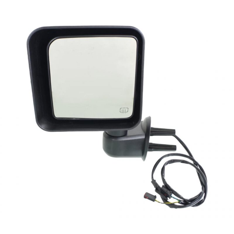 Jeep Wrangler Jk 2015 2016 2017 2018 Door Mirror Driver Side Power Heated Manual Folding Textured 68249847ad 68125585aa