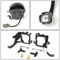 Auto Dynasty Compatible With Honda Pilot Pair Of Bumper Driving Fog Lights Bezel Clear Lens