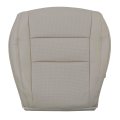 Tan Perforated Front Driver Side Bottom Microfiber Leather Replacement Seat Cover For Jeep Grand Cherokee 2011 2012 2013 2014 