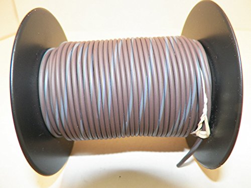 Brown Gray Striped 18 Ga Awg 100 Spool For Automotive Truck Motorcycle Rv The Best General Purpose Gxl Copper Wire This Price